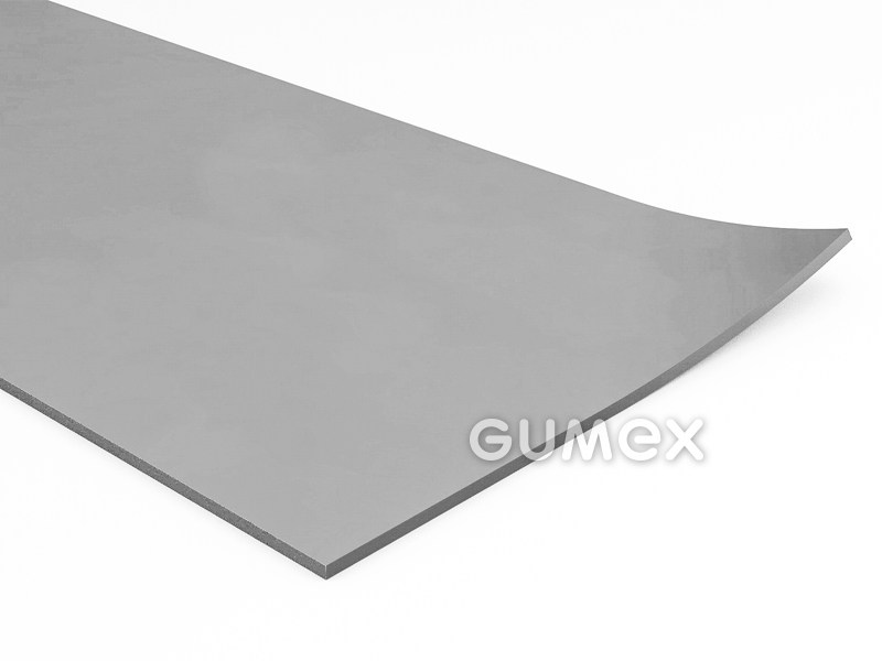 Stempelgummi (Lasergummi), Dicke 2,3mm, Größe A4, geruchsarm, grau, 